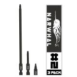 Narwhal 2 Robertson Square Bit Set 3-Pk