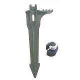 Hampton Bay Black Stake w Adapter
