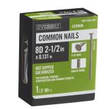 Everbilt 2-12 in. 8D Galv Common Nails 1 Lb.