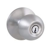 Defiant Keyed Entry Door Knob 70mm Rose