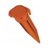 Orange Plastic Ground Stake