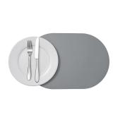 Restaurantware Oval Vinyl Placemats 16in 6