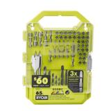 RYOBI Drill Impact Drive KIT 63Pc