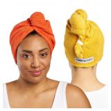 Turbie Twist 2-Pack Large Microfiber Hair Towel