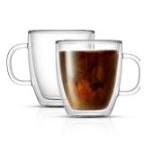 JoyJolt Double Wall Mugs 13.5oz Set of 2