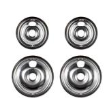 Everbilt Chrome Drip Bowls 4-Pack 2x6 2x8