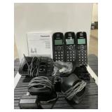 Panasonic KX-TGE632 Cordless Phone 3-Handset