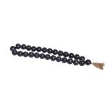Sagebrook Home Black Wood Garland 32x2in