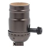 Commercial Electric 2-34 in. Bronze 3-Way Socket