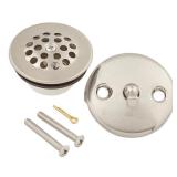 Trip Lever Tub Overflow Plate BN