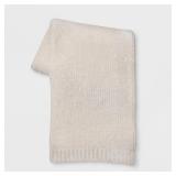 Threshold 50x60 Neutral Chenille Throw