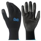GORILLA GRIP Large Black Disposable Gloves