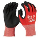 Milwaukee Tool Red Nitrile Dipped Gloves L