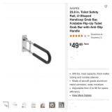 SVOPES Toilet Safety Rail 23.8 in.