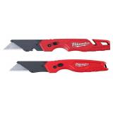 Milwaukee Folding Utility Knife Set 2PC