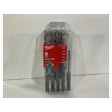 Milwaukee SDS-PLUS Drill Bit Set 5 PC