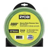 RYOBI 0.080 Premium Trimmer Line