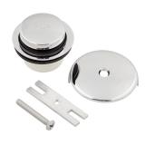 Everbilt Bath Toe-Touch Drain Kit Chrome