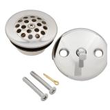 Everbilt Trip Lever Tub Overflow Plate Chrome