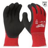 MILWAUKEE TOOL Red Winter Dipped Gloves XL