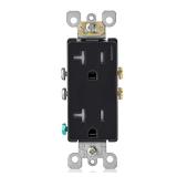 Leviton 20A Decora Outlet 1 Pack