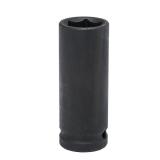 Husky 12 Dr 21mm Deep 6-Point Impact Socket