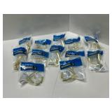 Everbilt Brass CoatHat Hooks 10-Pc