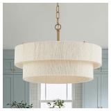 ELYCCUPA Rattan Pendant Light 20