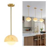 HAHZT 10 Gold Mid-Century Pendant Light