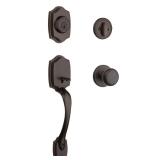 Kwikset Belleview Door Lock Set Venetian Bronze