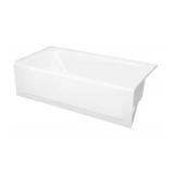 Bootz Maui 60x30 White Soaking Bathtub