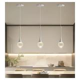 AFQEJG Crystal Chandelier 3 Pack