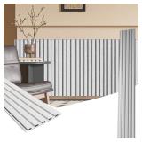 Art3d White Wainscoting Panels 16-Pack 48x6