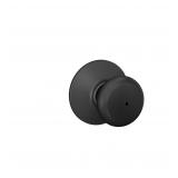SCHLAGE Plymouth Privacy Knob Matte Black