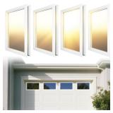 Kerty 4 Pack Garage Window Insert 20.8x13.8