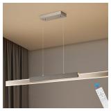 CaraLuxe 52 Dimmable LED Linear Pendant Light