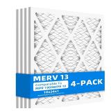 Chenzhit 4 Pack Furnace Filters 16x21x1
