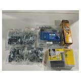 Assorted Fasteners  Hinges