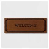 Threshold 110x311 Welcome Doormat