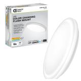 in. LED Flush Mount Round Light Fixture