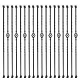 Sidasu Black 30pk 44 Iron Balusters