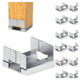 Yantuo 12pc 6x6 Adjustable Post Anchor Base