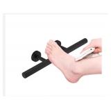 BWE 12 in. Wall Mounted Shower Footrest Bar