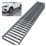 XSKLBZA 39.4x9.8 Driveway Trench Drain Grate