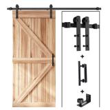 EaseLife 6 FT Sliding Barn Door Track Kit