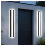 MELUCEE 32in Outdoor Wall Light