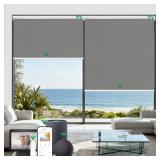 Allesin 30x72 Blackout Motorized Shade