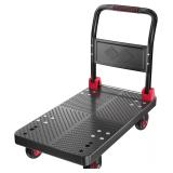 Lomive 1000lb Platform Push Cart