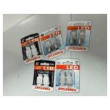 Sylvania Zevo LED Bulbs 3156A1156R RedWhite