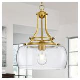WUZUPS Chandelier H17xW13.4 Brushed Gold